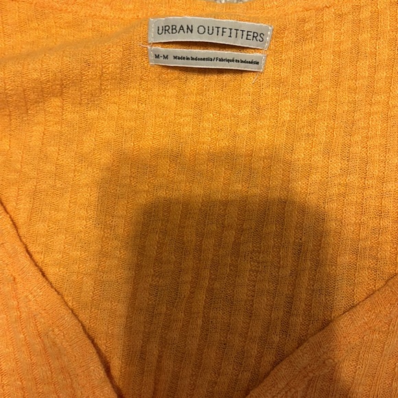Orange urban outfitters crop top. So cute on. Size medium. - Picture 2 of 2